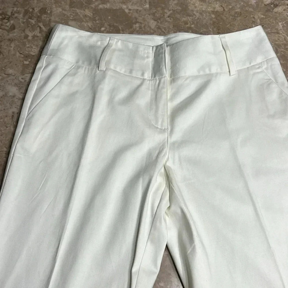 New York & Co pants ,white thicker classic straight, size 8 P  and sz  6P & 10P, - Picture 7 of 16